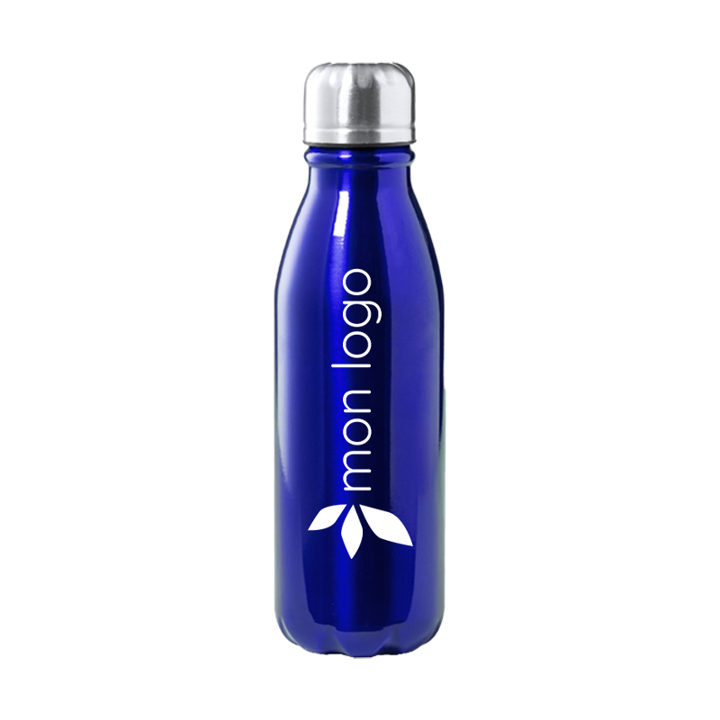 Petite gourde 550ml aluminium personnalisable à Lyon, Paris et Nîmes