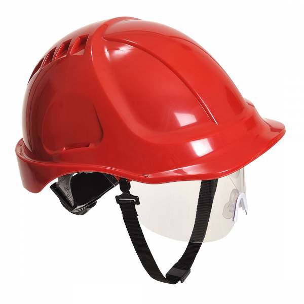 Casque de chantier personnalisé avec visière à Marseille