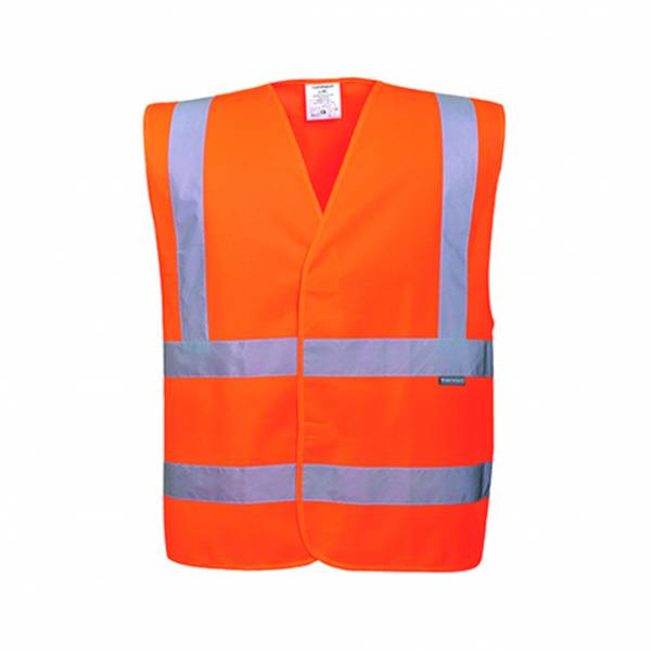 Gilets fluo orange anti flamme et antistatique  sur Lyon