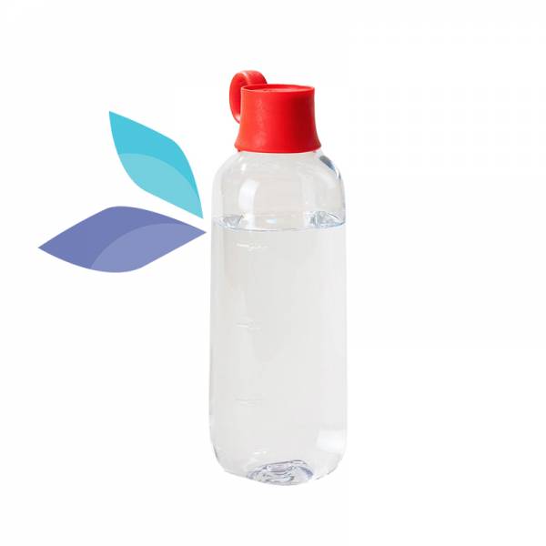 Gourde made in France Gobi plastique transparent personnalisable avec logo d'entreprise à Lyon, Marseille et Nice