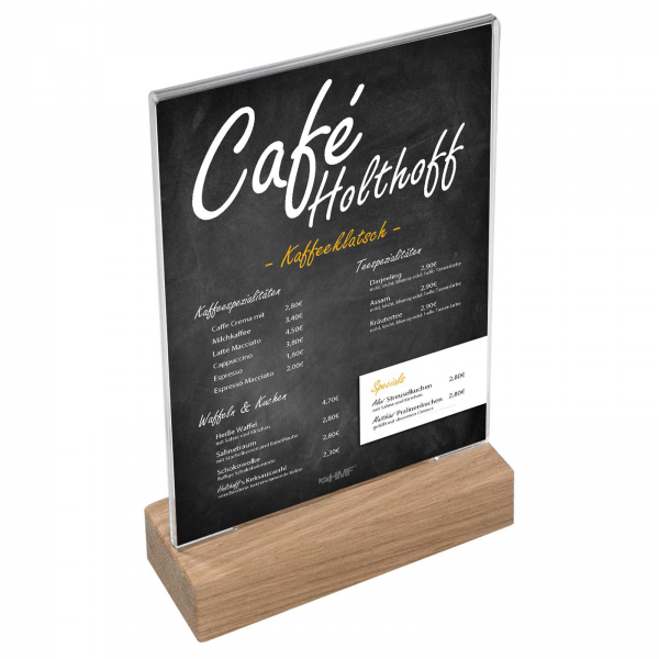 Porte menu personnalisable pour entreprise à Lille