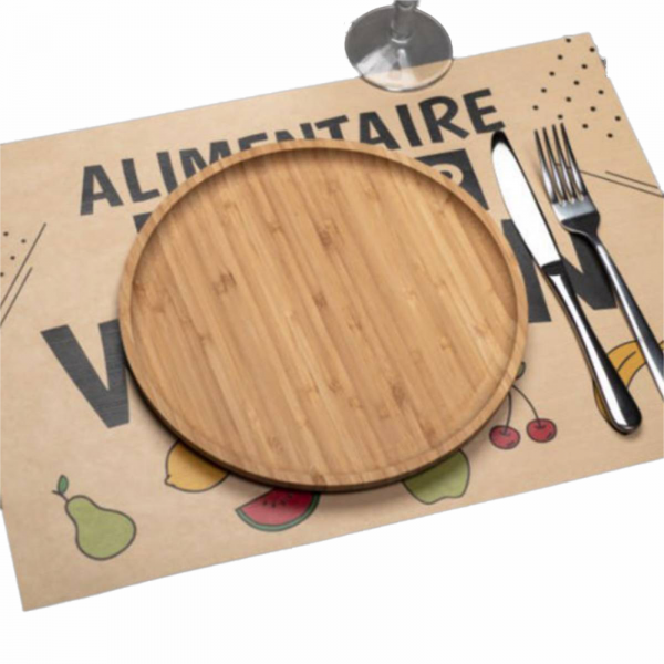 Dessous de table écologique pour restaurant personnalisé à Valence